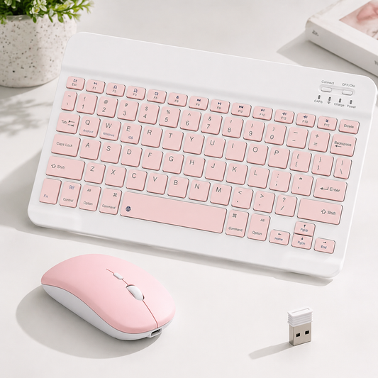 Ultra-Slim Premium Wireless Keyboard & Mouse Combo