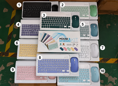 Ultra-Slim Premium Wireless Keyboard & Mouse Combo